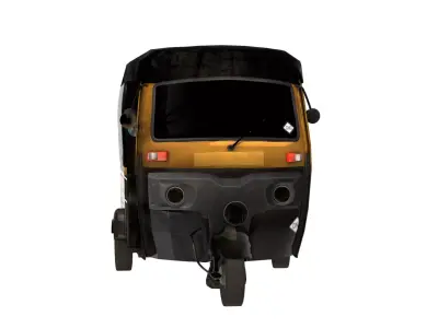 Auto Rickshaw 3D model