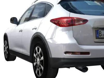 Infiniti QX 50 Low-poly 3D model