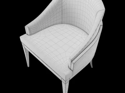 WOLFE - Dining Chair 3D model