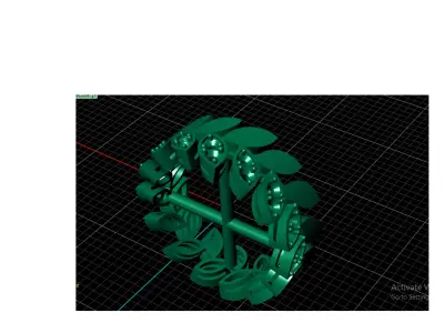 Women ring 3D print model