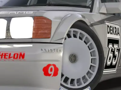 Mersedes-Benz 190E Evo 3D model