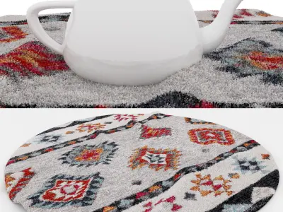 Rugs No 59 Low-poly 3D model