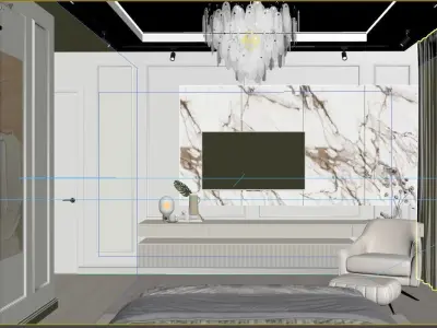 Modern Bedroom 3D model order