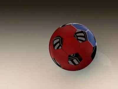 Soccer Ball Free 3D model 12