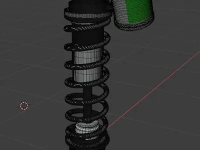 Wp Trax pro Shock 3D model