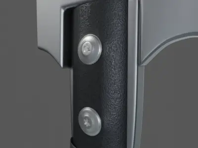 axe plastic-metal 3D model