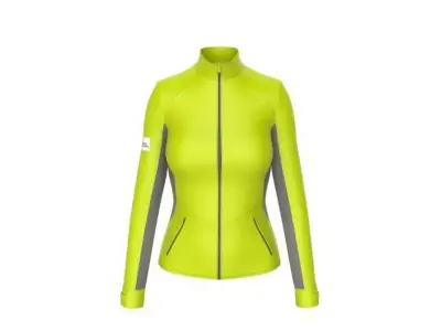 Women sport jacket with keyshot scene Low-poly 3D model
