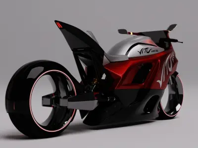 Electrice Bike future 3D model