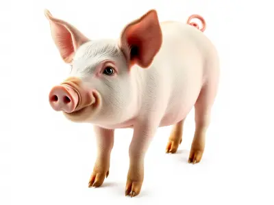 Pastoral Sheep Fluffy Grazing Stance model pack Low-poly 3D model