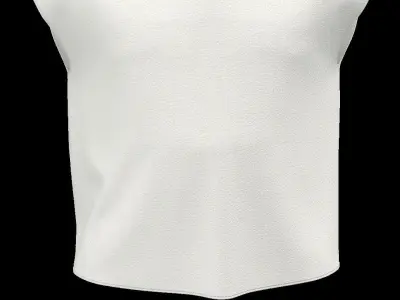 Summer Blouse Marvelous Designer 3D model