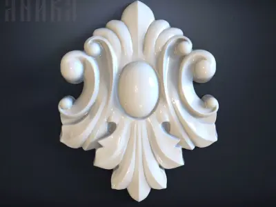 15 elements of furniture decor 3D print model