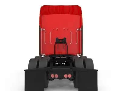 Kenworth K900 New Year Variant 3D model