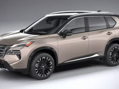 Nissan Rogue 2024 3D model