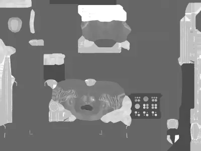 Chief Scientist Mech Skibidi Toilet Series 3D Model  Animation Low-poly 3D model