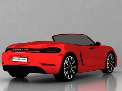 Porsche Boxster Model 2020 3D model