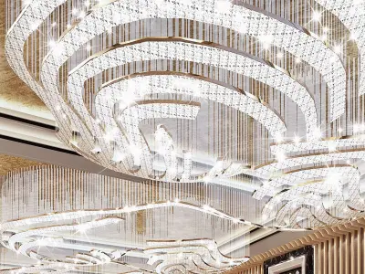 Chandelier 29 3D model