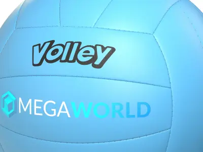 Volleyball 8K Textures 3D model