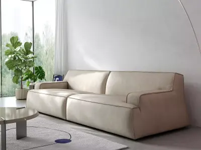 CA - Scandinavian interior scene 3D model