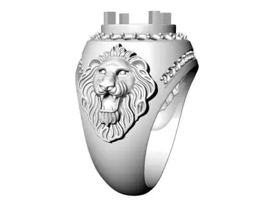 Men Rings Fashion 002 3D print model