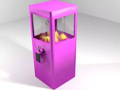 Arcade Game - Claw Crane 3D model