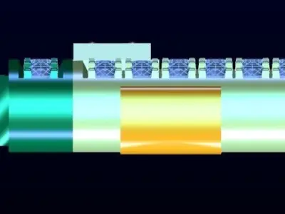 Diamond Cuban bracelet 9 3D print model