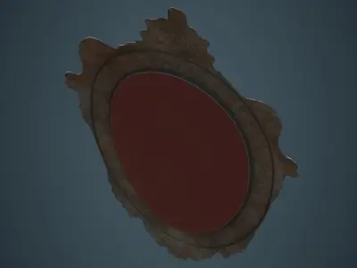 Mirror 2B Low-poly 3D model