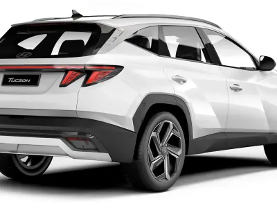 Hyundai Tucson 2024 3D model