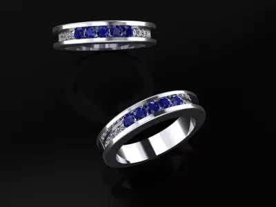 Women Ring 42 3D print model