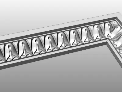 Decor Frame Free 3D print model
