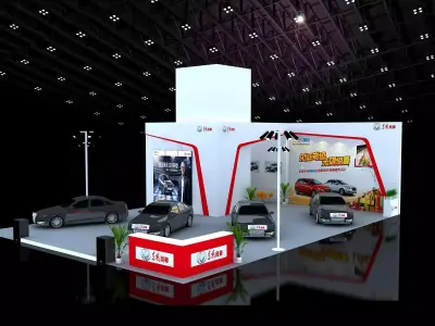 Exhibition - Area - 17X12-3DMAX2009-06 3D model