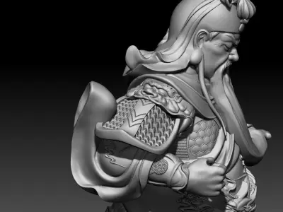 Guan Yu 3D model