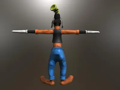 Disneys Goofy 3D model