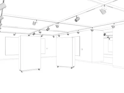 Art Gallery 002 3D model