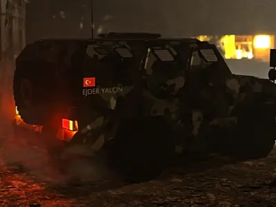 Armored car turkish ejder yalcin Low-poly 3D model