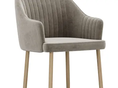 MELISA 2 Kitchen chair 3D model