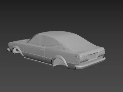 Toyota Corolla SR5 1976 Body For Print 3D print model