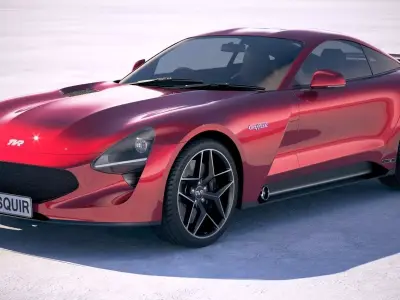 TVR Griffith 2018 3D model