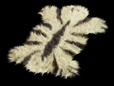 Bear Rug 01 3D model