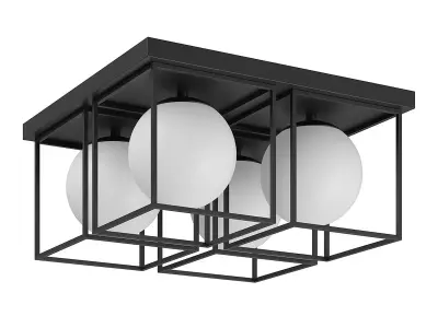 732147 Gabbia Lightstar Ceiling Lamp 3D model