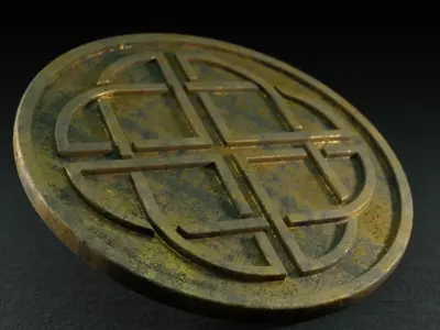 Celtic Coin Collection pt2 Low-poly 3D model