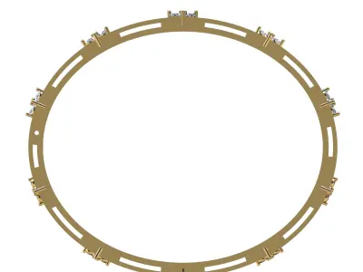 NEW MORDERN BAND STYLE BRESLET  3D print model