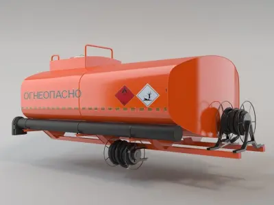Tank car 3D model