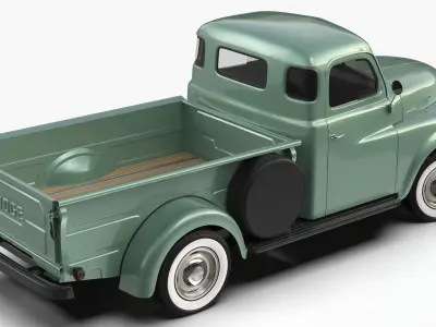 Dodge B Series 1953 3D model