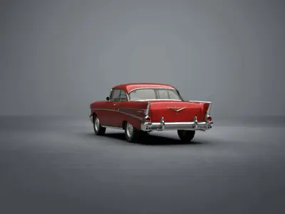 CHEVROLET BEL AIR 1957 3D model