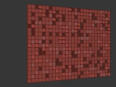 MODEL-WALL 042 3D model