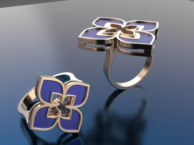 Ring Roberto Coin 3D print model