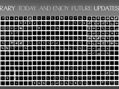 1000 Brushes and  Landscape Kit for UE plusTUTORIAL Texture