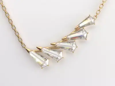 Diamond pendant 3D model for render 3Ds Max V-ray 3D model order