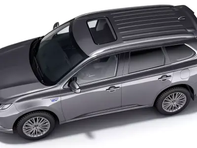 Mitsubishi Outlander 2018 3D model