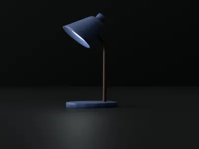 Desk Lamp 3D model